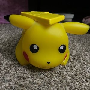 Laying Pikachu Wireless Phone Charger with 3 USB Ports